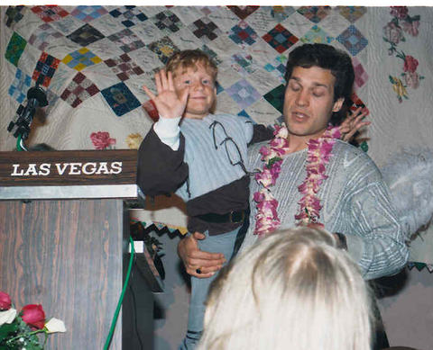 Mini Vinnie and Jay Acovone